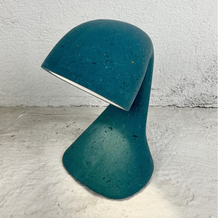 Lampe de chevet Invider Sista en pâte de papier recyclé — Atelier Henri Dejeant