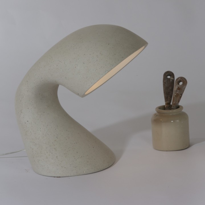 Invider Paps, table lamp in recycled paper | Henri Dejeant
