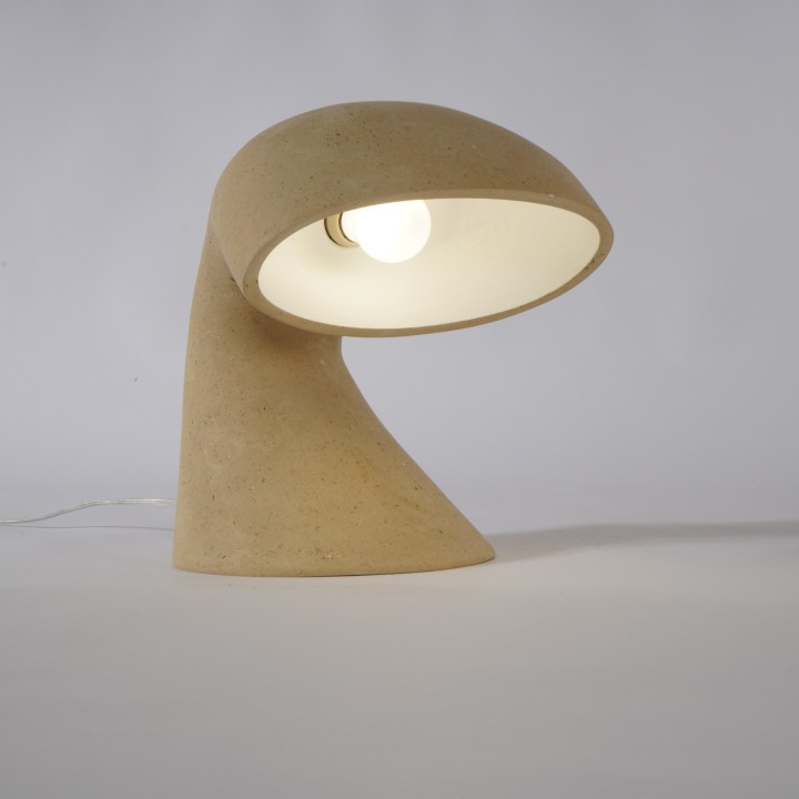 Invider Paps, table lamp in recycled paper | Henri Dejeant