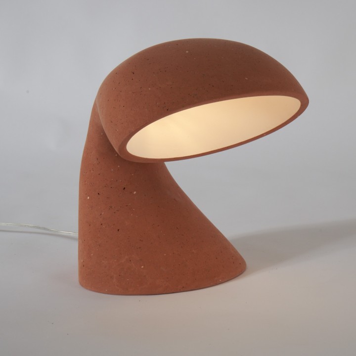 Invider Paps, table lamp in recycled paper | Henri Dejeant