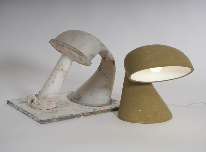 Invider Paps, table lamp in recycled paper | Henri Dejeant