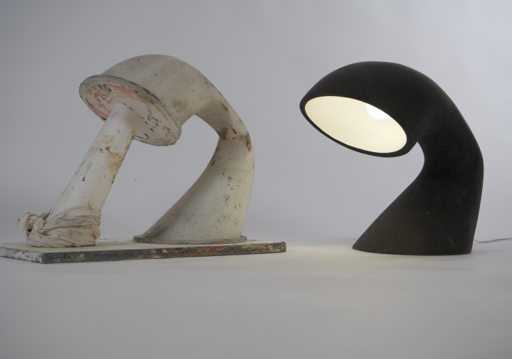 Invider Paps, table lamp in recycled paper | Henri Dejeant