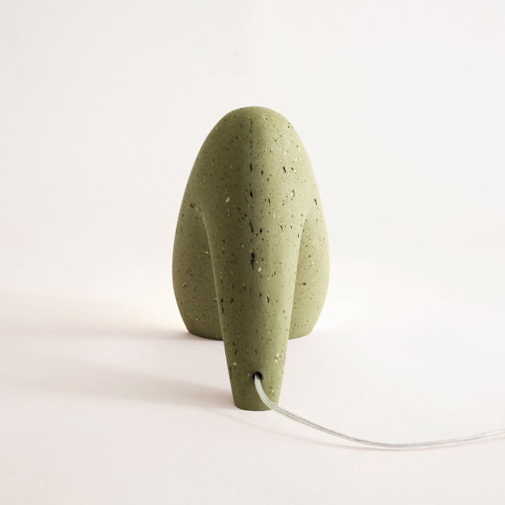 Kokiy, desk lamp in recycled paper | Henri Dejeant