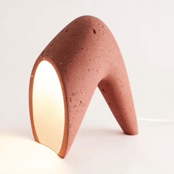 Kokiy, desk lamp in recycled paper | Henri Dejeant