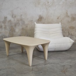 Petipié, coffee table in recycled paper | Henri Dejeant