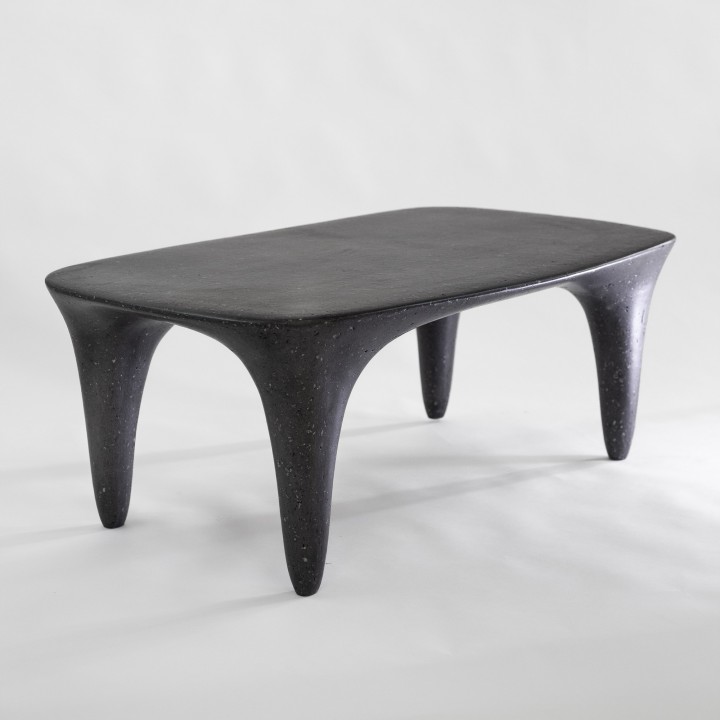 Petipié, coffee table in recycled paper | Henri Dejeant