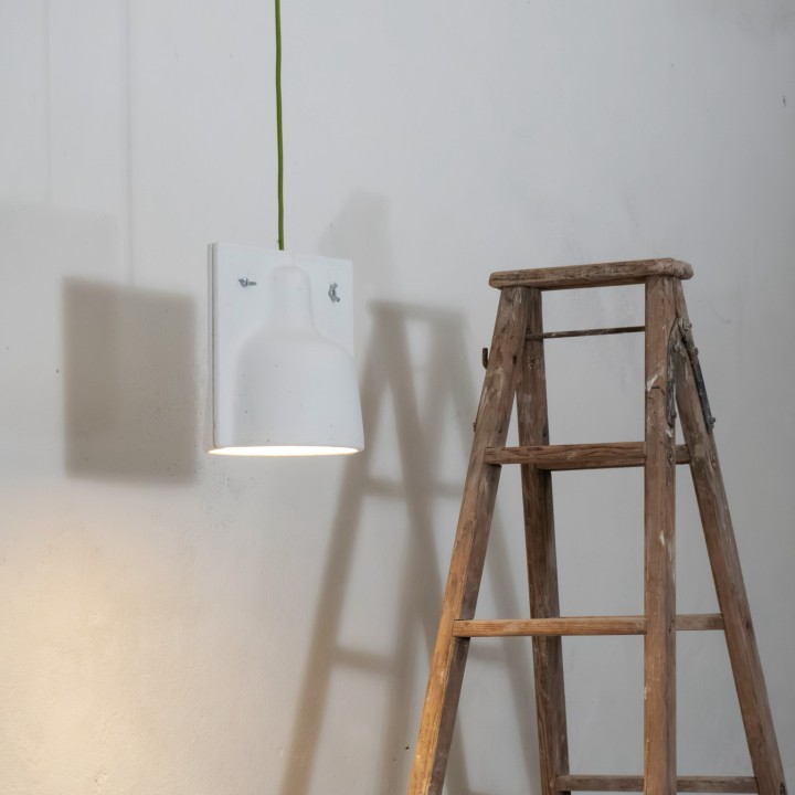 Splitt Pendant — Papier naturel