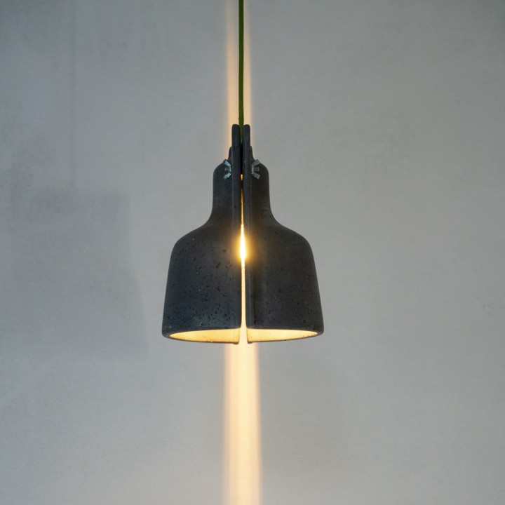 Splitt Pendant — Noir de carbone