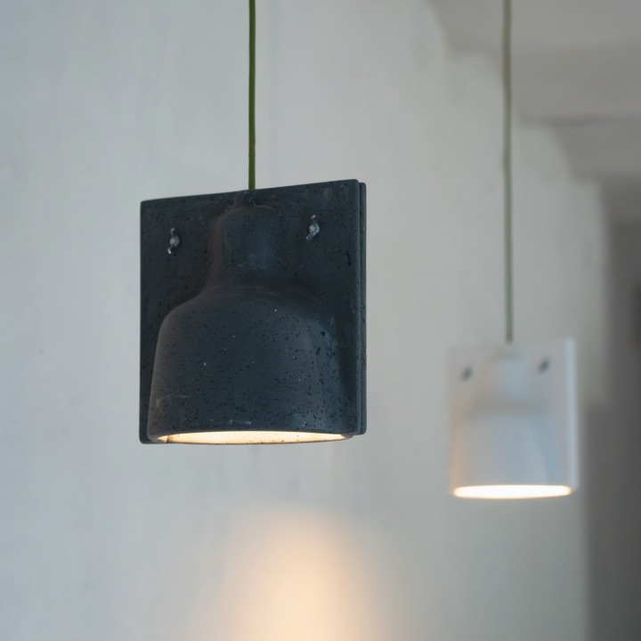 Splitt Pendant — Noir de carbone