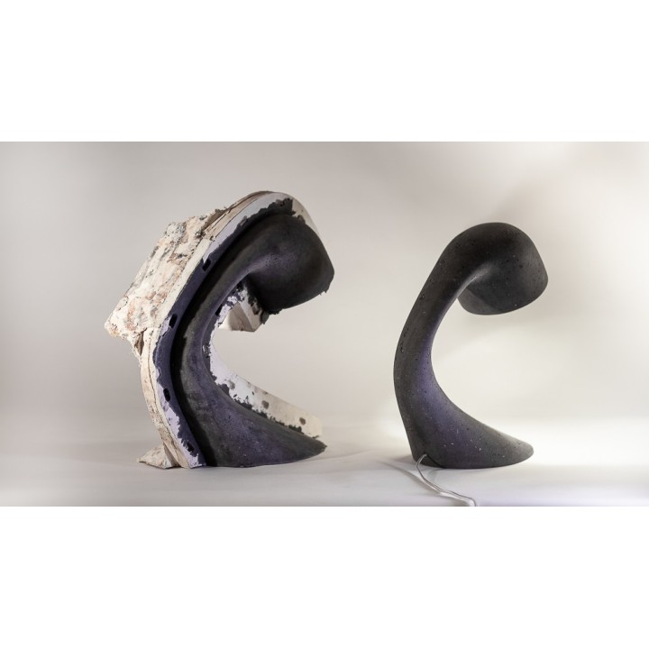 Invider Mom, desk lamp in recycled paper | Henri Dejeant