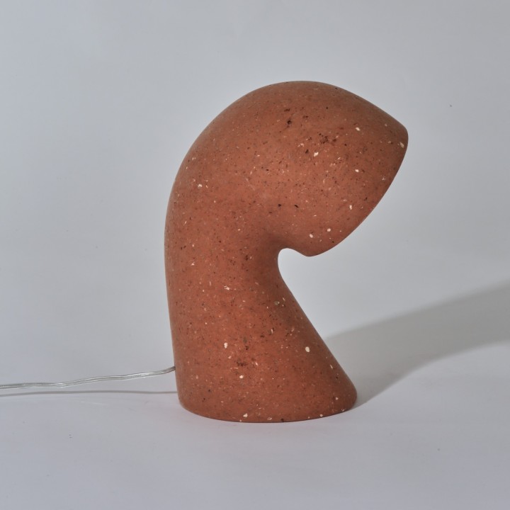 Invider Bro, table lamp in recycled paper | Henri Dejeant