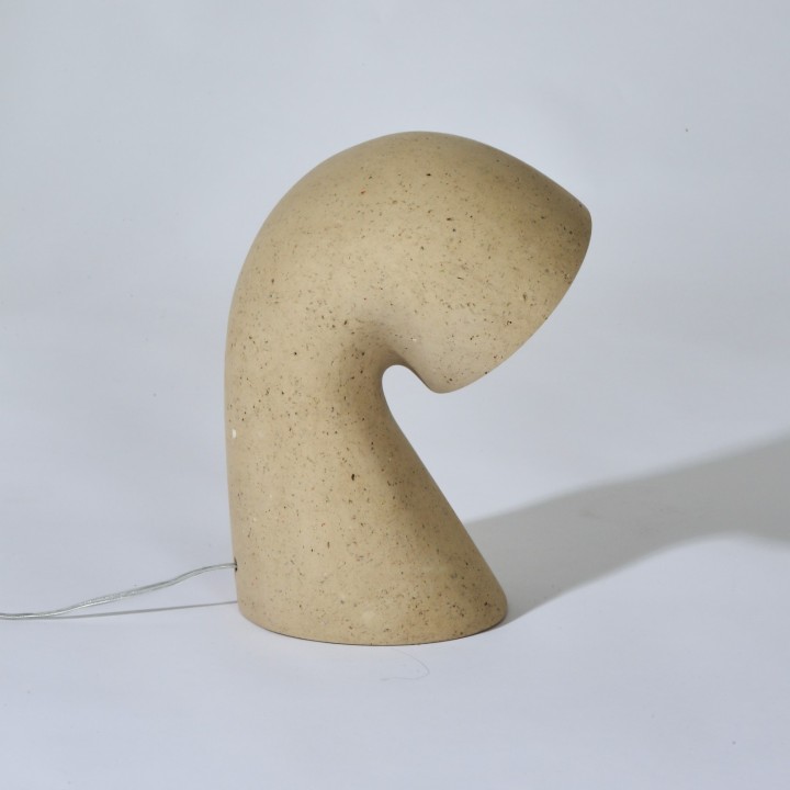 Invider Bro, table lamp in recycled paper | Henri Dejeant
