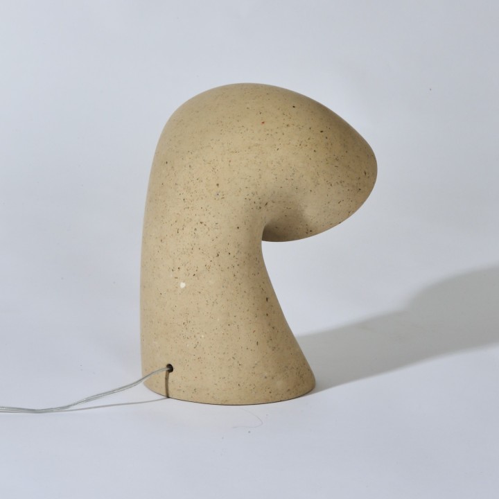 Invider Bro, table lamp in recycled paper | Henri Dejeant