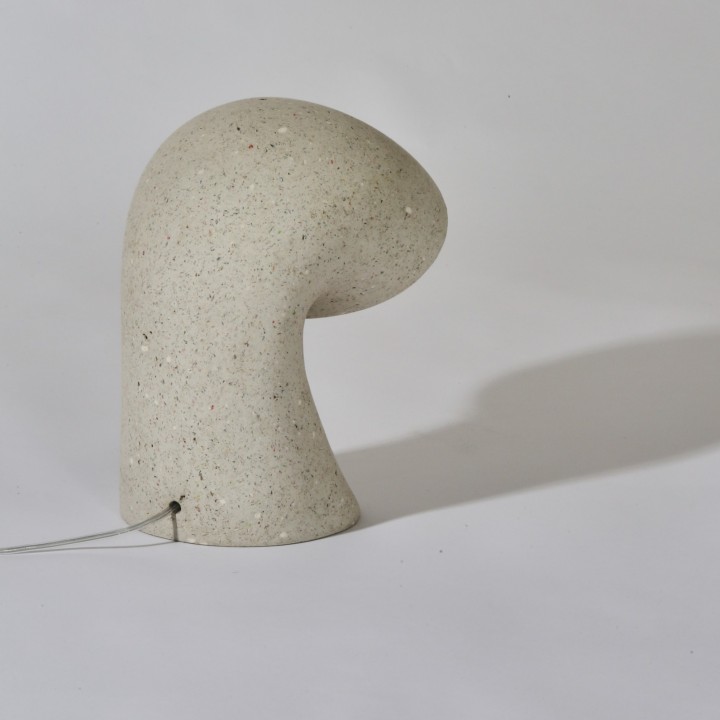 Invider Bro, table lamp in recycled paper | Henri Dejeant