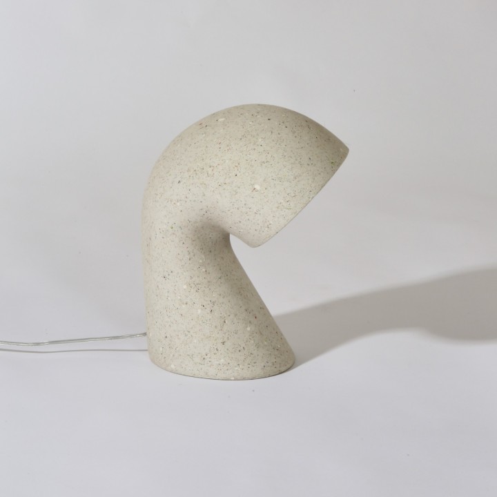 Invider Bro, table lamp in recycled paper | Henri Dejeant