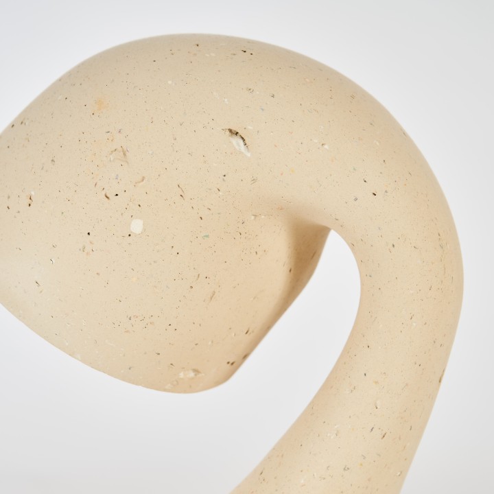 Invider Sista, bedside lamp in recycled paper | Henri Dejeant